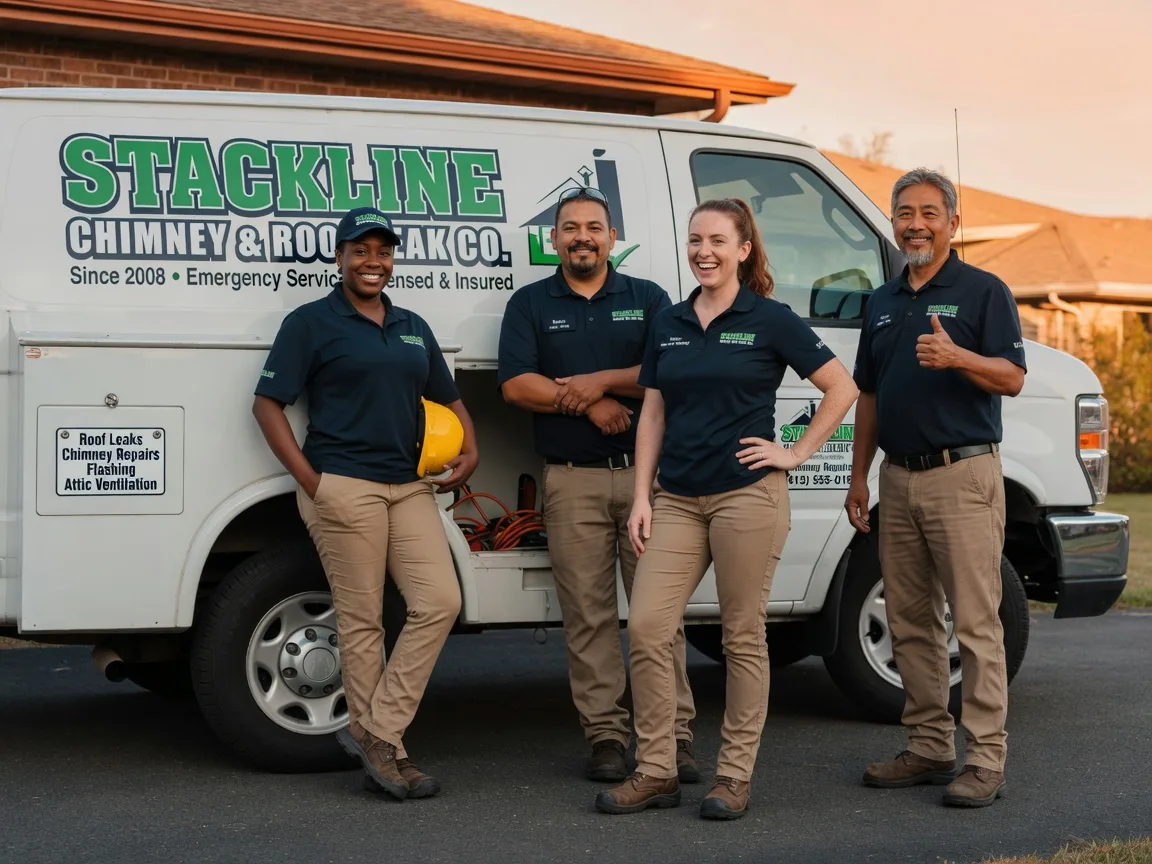 Chimney flashing repair company in Union, SC